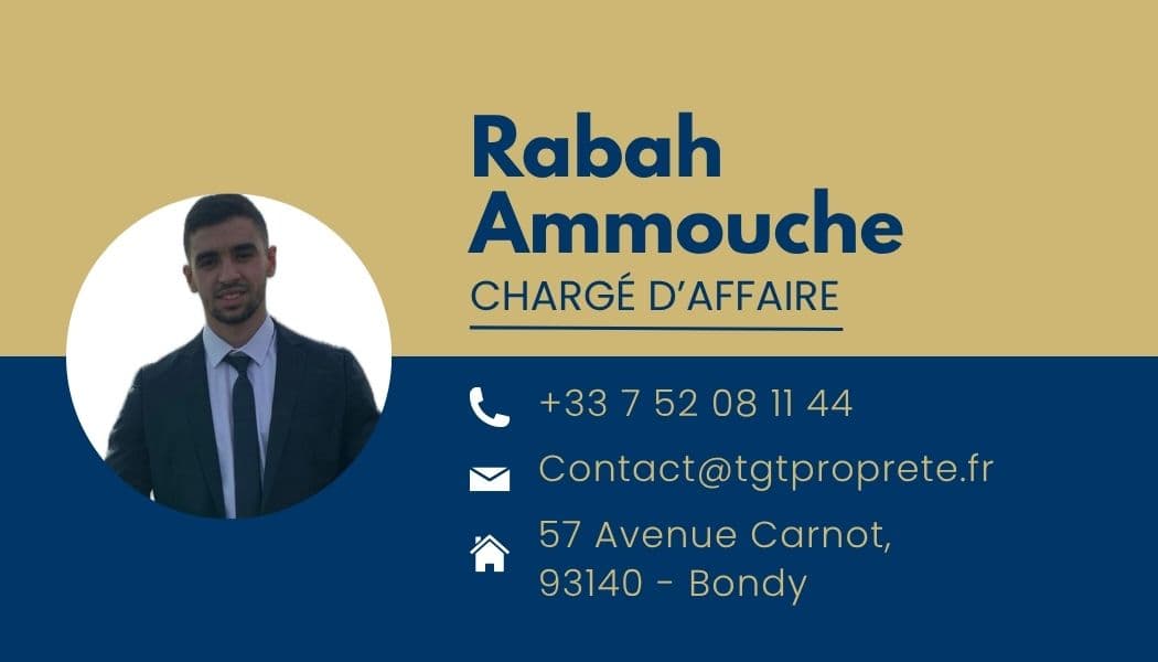 Carte de visite — Rabah Ammouche